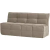 Eetkamerbank Cluster Velvet, 164cm, kleur Warm Taupe