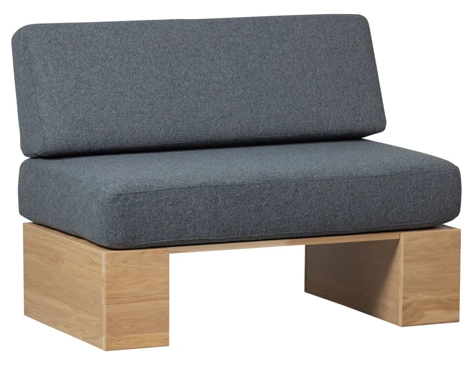 Eetkamerbank Eat Up Bouclé, 100cm