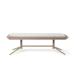 Eetkamerbank Oketo Ton sur ton, 162cm