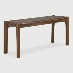 Eetkamerbank PI Gevernist Teakhout, kleur Bruin