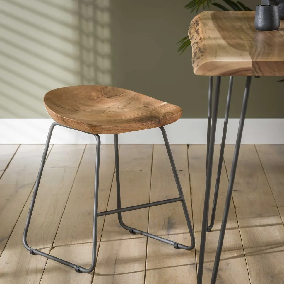 Eetkamerstoel / Kruk Nicole Acaciahout