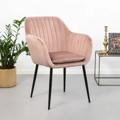 Eetkamerstoel Albin Black Velvet