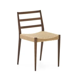 Eetkamerstoel Analy Eikenhout en touw