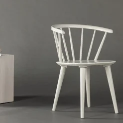 Eetkamerstoel Araseli Rubberhout