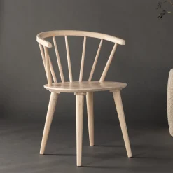 Eetkamerstoel Araseli Rubberhout