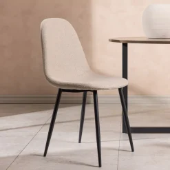 Eetkamerstoel Austina Bouclé