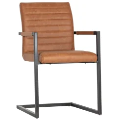 Eetkamerstoel Bas Lederlook