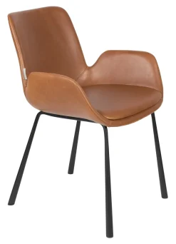 Eetkamerstoel Brit PU leder