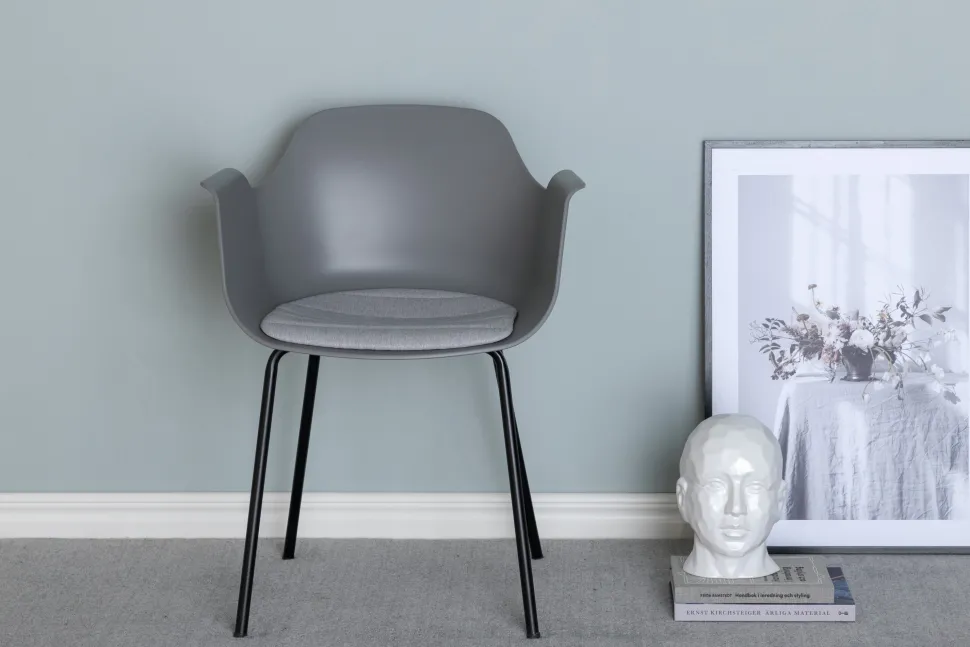 Eetkamerstoel Clentor Kunststof, kleur Grijs