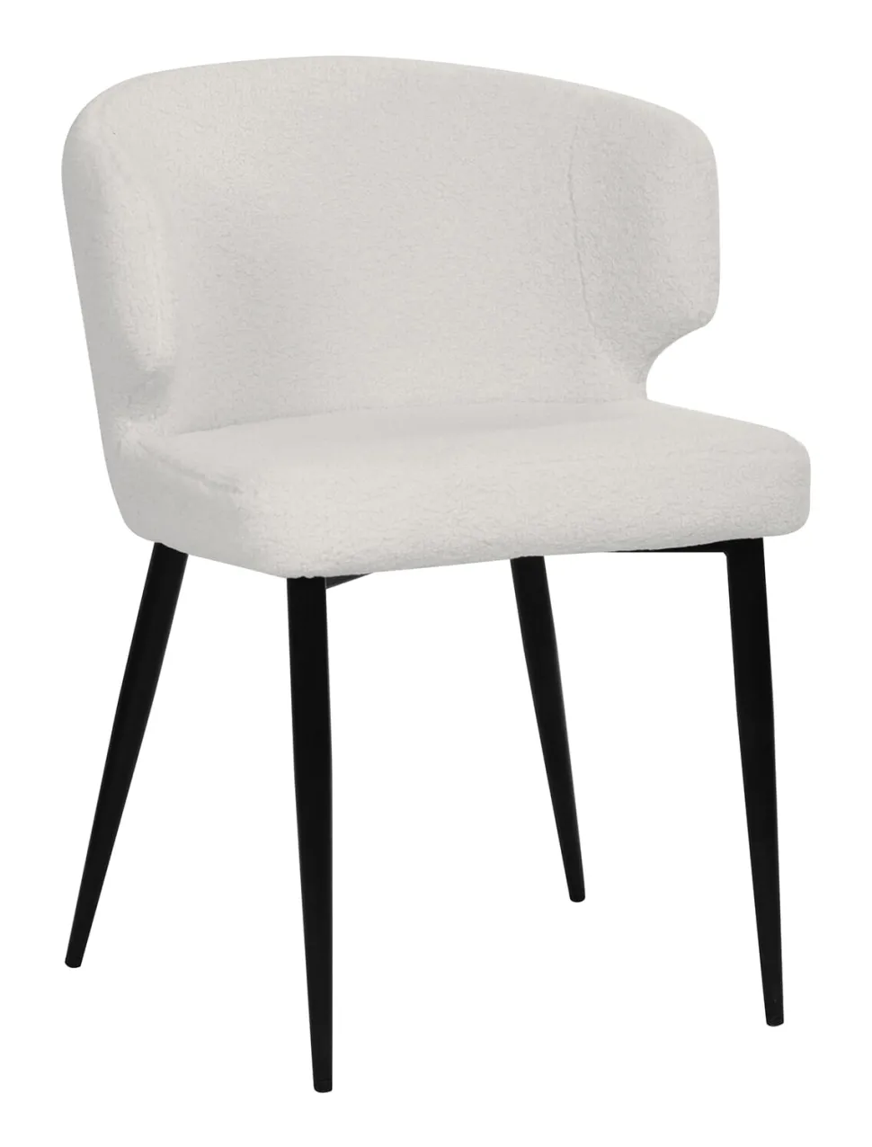 Eetkamerstoel Dam Teddy, kleur Wit