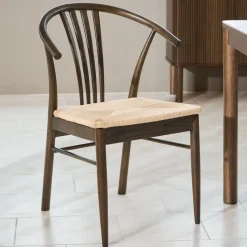 Eetkamerstoel Emil Bruin Eiken