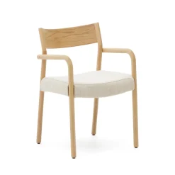 Eetkamerstoel Falconera Eikenhout en chenille