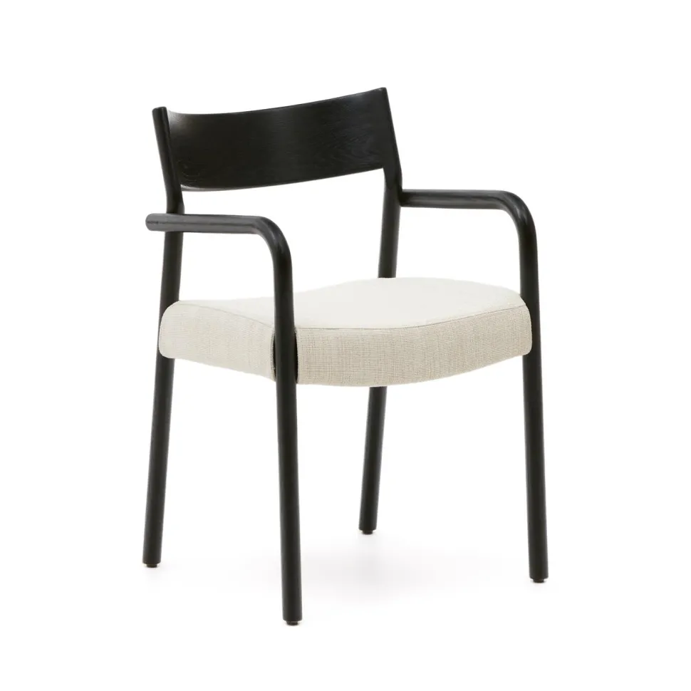 Eetkamerstoel Falconera Eikenhout en chenille