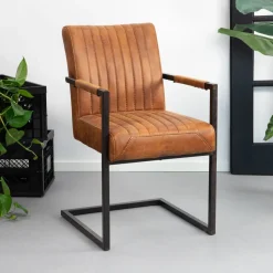 Eetkamerstoel Ferro met armleuning