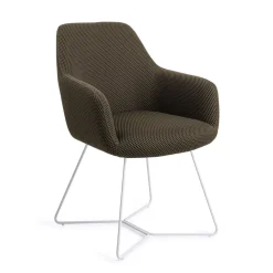 Eetkamerstoel Hiroo Beehive White