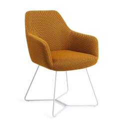 Eetkamerstoel Hiroo Beehive White