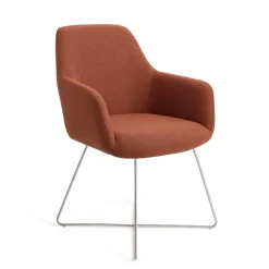 Eetkamerstoel Hiroo Cross Steel