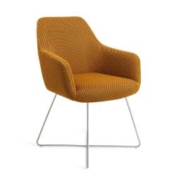 Eetkamerstoel Hiroo Cross Steel