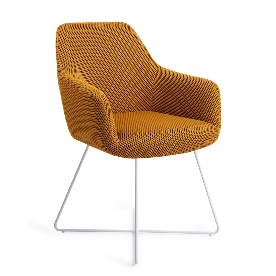 Eetkamerstoel Hiroo Cross White