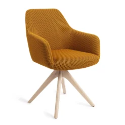 Eetkamerstoel Hiroo Revolve Oak Bleach