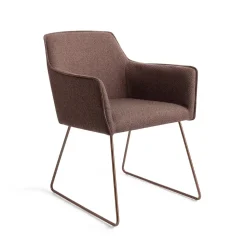 Eetkamerstoel Hofu Slide Rose Gold