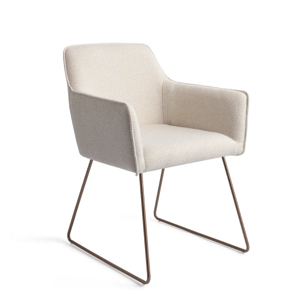 Eetkamerstoel Hofu Slide Rose Gold