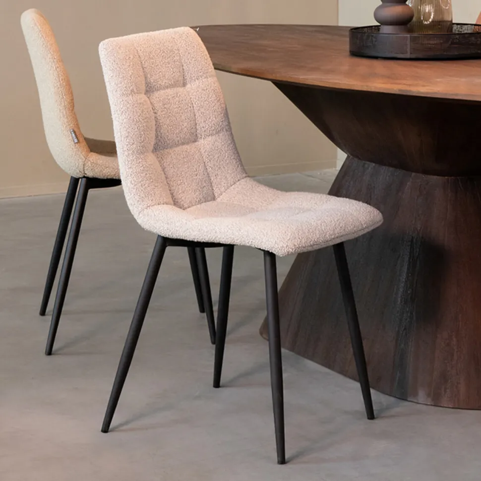 Eetkamerstoel Juul Bouclé