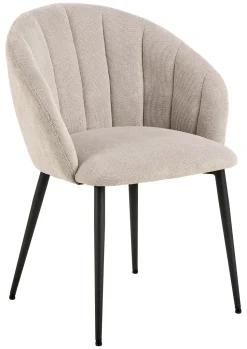 Eetkamerstoel Karoline Geweven stof