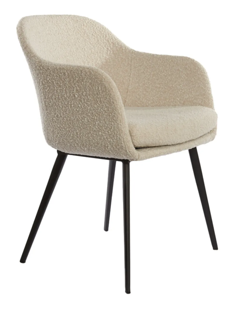 Eetkamerstoel Leone Bouclé
