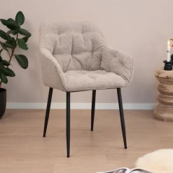 Eetkamerstoel Milly Bouclé