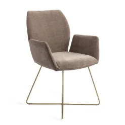 Eetkamerstoel Misaki Cross Gold