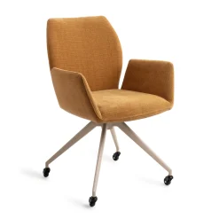 Eetkamerstoel Misaki Glide Beige