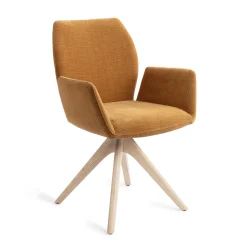 Eetkamerstoel Misaki Revolve Oak Bleach