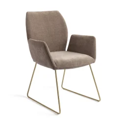 Eetkamerstoel Misaki Slide Gold