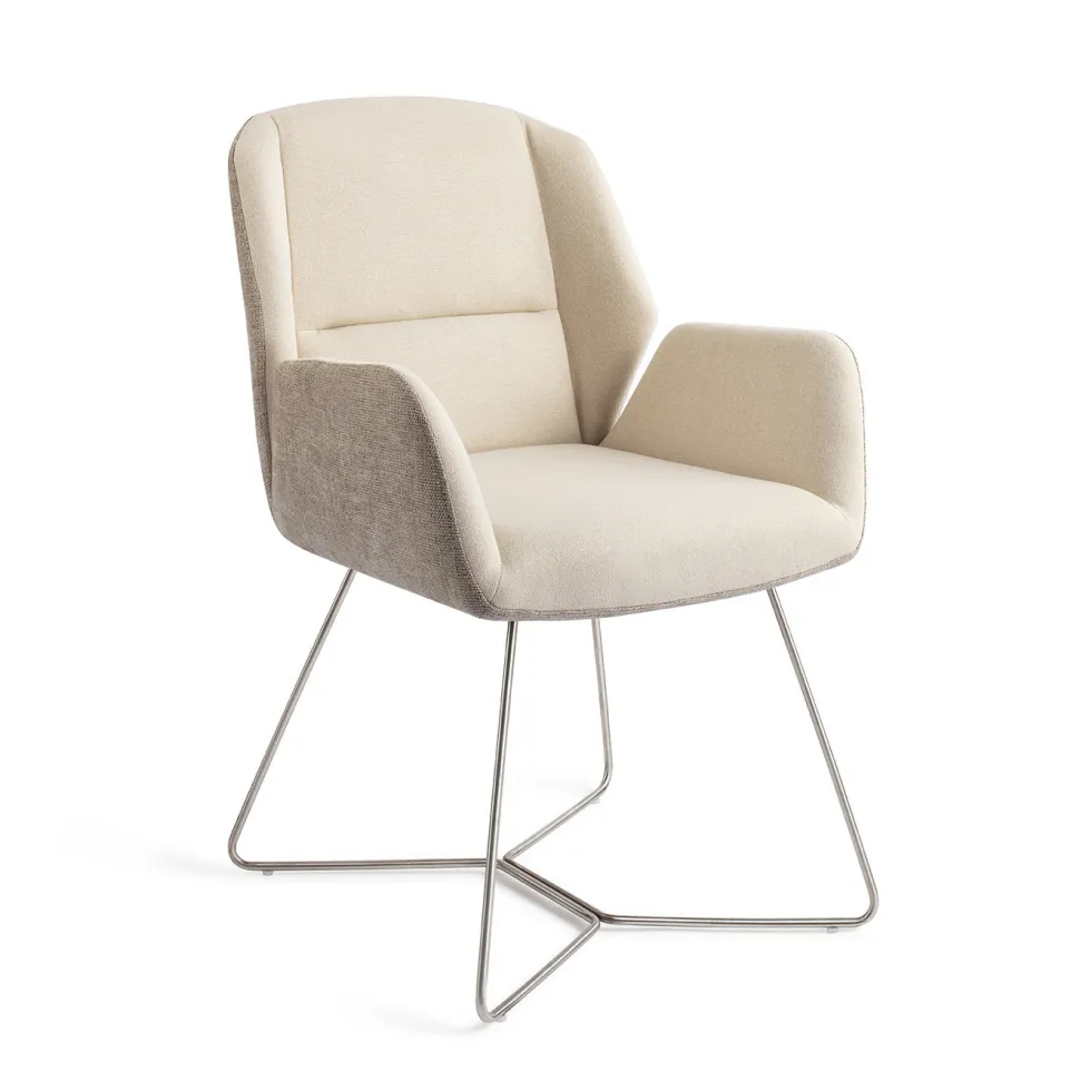 Eetkamerstoel Myoko Beehive Steel