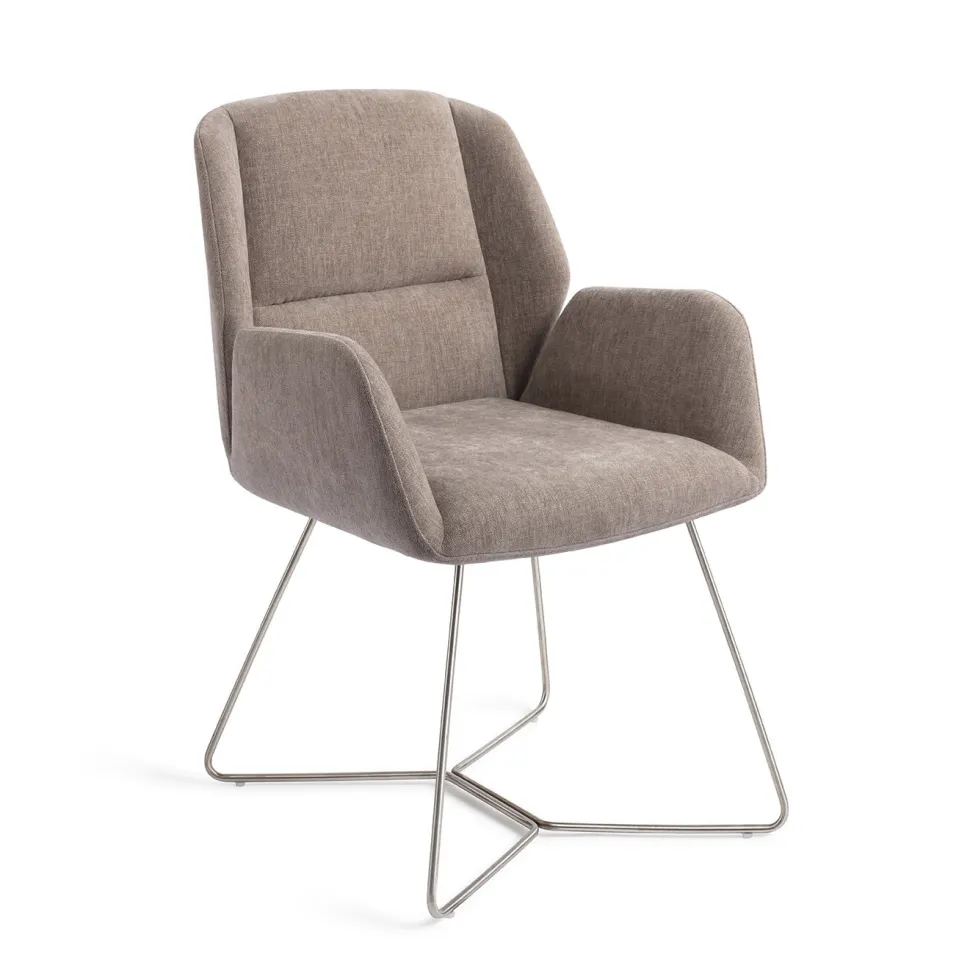 Eetkamerstoel Myoko Beehive Steel