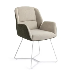 Eetkamerstoel Myoko Beehive White