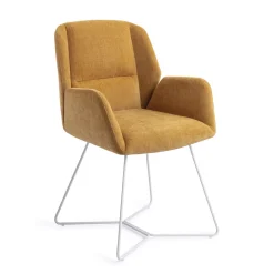 Eetkamerstoel Myoko Beehive White