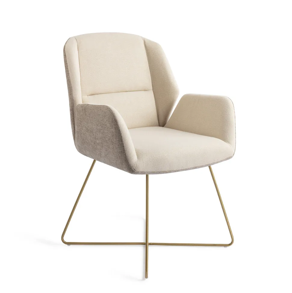 Eetkamerstoel Myoko Cross Gold