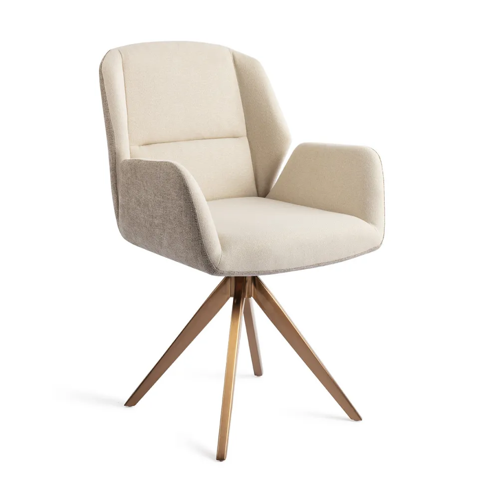 Eetkamerstoel Myoko Turn Rose, Draaibaar