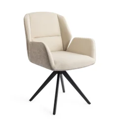 Eetkamerstoel Myoko Turn Black, Draaibaar