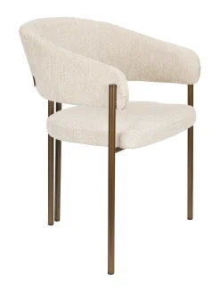 Eetkamerstoel Naida Bouclé