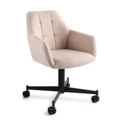 Eetkamerstoel Noto Caster Black