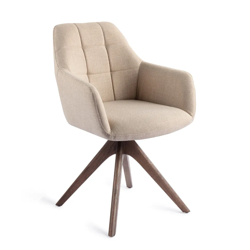 Eetkamerstoel Noto Revolve Oak Walnut