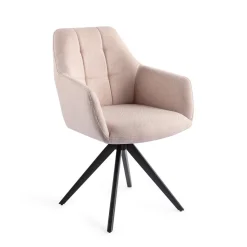 Eetkamerstoel Noto Turn Black, Draaibaar