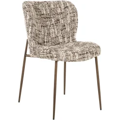 Eetkamerstoel Odarby Omara stof, kleur Bruin