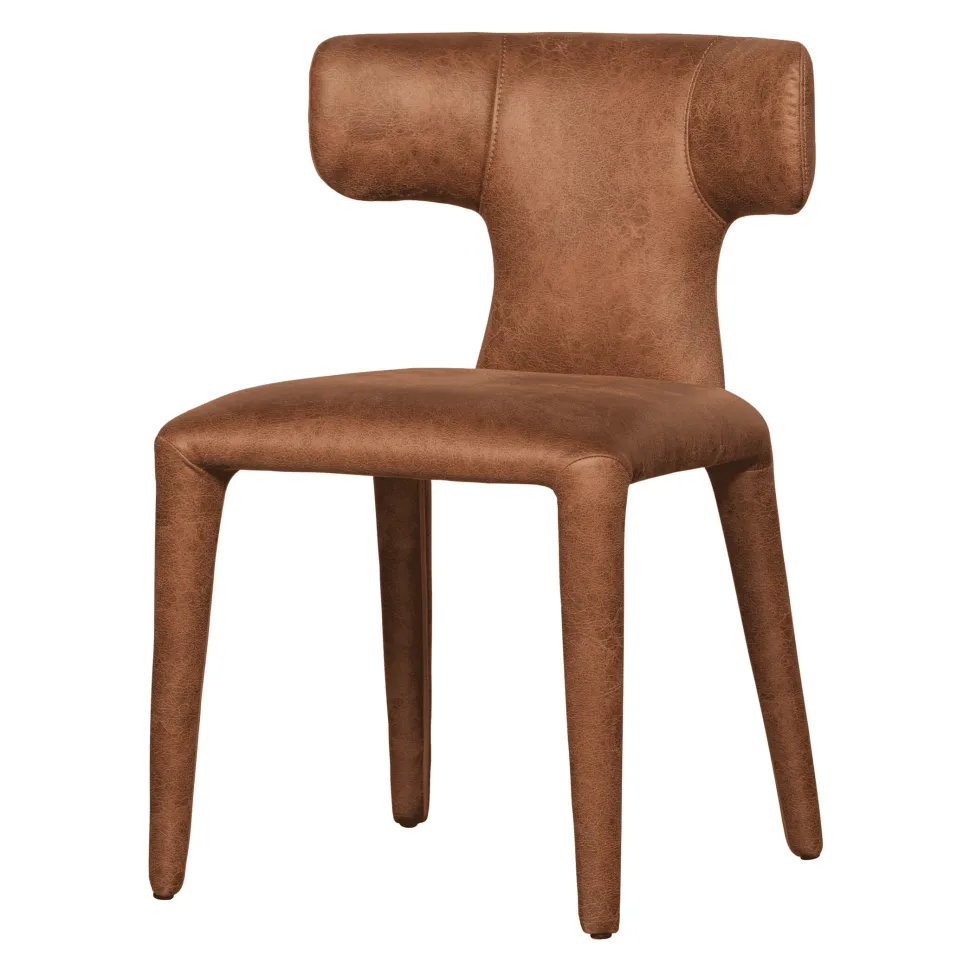 Eetkamerstoel Permit Lederlook