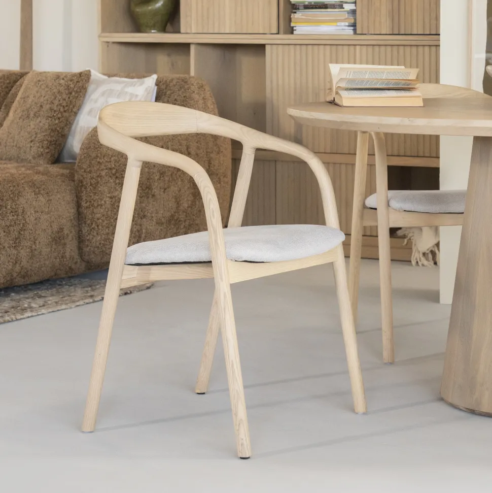 Eetkamerstoel Rayven Essen en stof