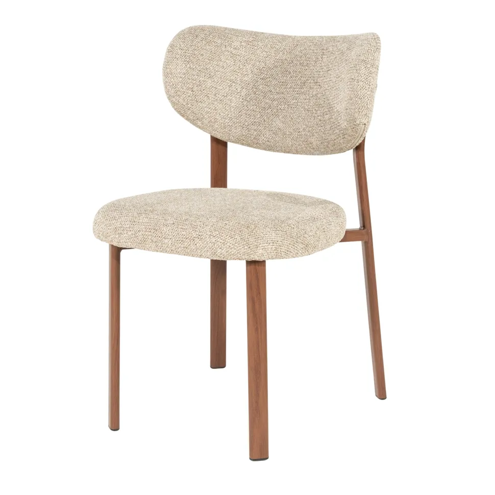 Eetkamerstoel Sedia Geweven stof