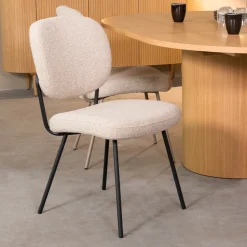 Eetkamerstoel Singapore Bouclé